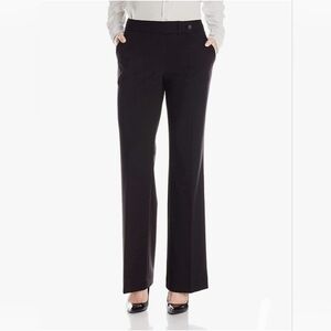 NWT Calvin Klein Classic Fit Trouser Leg Stretch Luxe Pants flare Leg Black 12